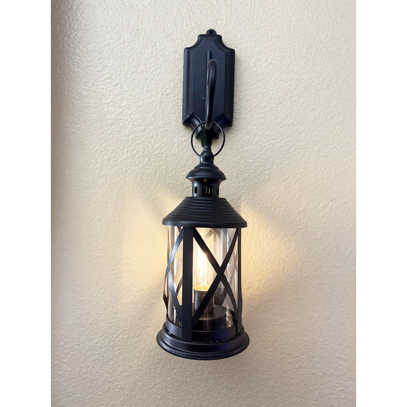 Vintage Battery Powered Lantern, Decorative Portable Hanging & Tabletop Lamp for Home Patio Wedding