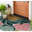 Non-Slip Floral Outdoor Doormat