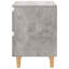 Moerlein 40cm W Manufactured Wood Bedside Table-465254961