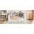 Twin Size Platform Bed In Wood, With Upholstered Headboard, Storage Shelves, Drawers, Charging Station, Led Lights And Table, White + Beige Wood - Sized Comfortable Head, Charging,-431921830