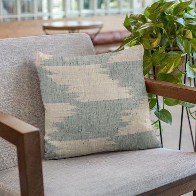 Coussin abstrait délavé