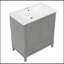 Ensemble de meuble-lavabo 30 po avec lavabo, armoire de salle de bain multifonctionnelle avec portes et tiroir, structure solide et panneau de fibres à densité moyenne-1553990486