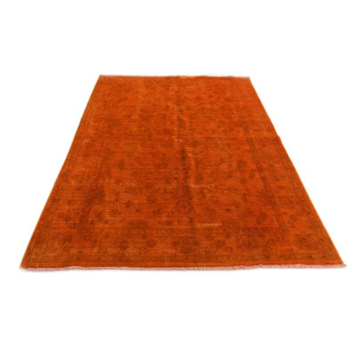 8 Ft Runner Perez Orange Rug
