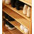 Refreshing solid oak shoe cabinet