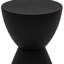 Table de bout à tambour réversible Durant avec rangement - Sans assemblage Table d'appoint légère pour l'intérieur et l'extérieur-317216278