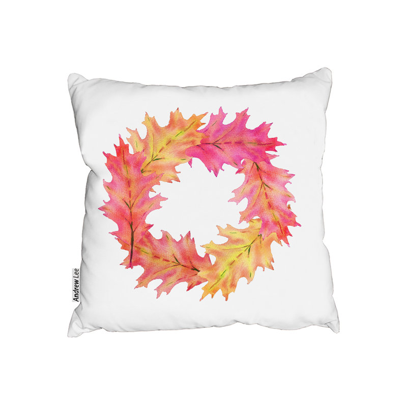 Indoor / Outdoor Floral Square Cushion, 60cm H x 60cm W x 7cm D