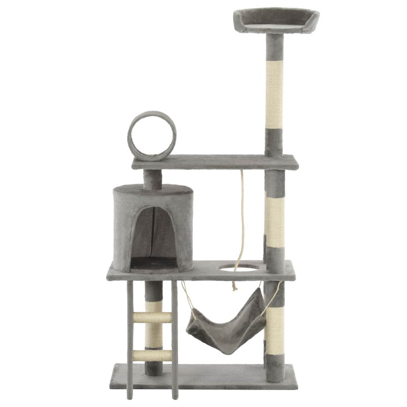 Colm 140cm H Cat Tree, Grey