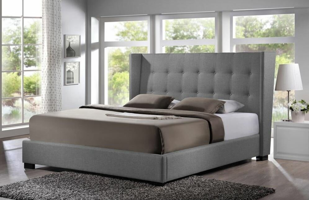 Roselawn upholstered store platform bed