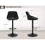 Swivel Yes Bar Stool with Steel Frame