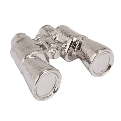 Stoneware Binoculars Decor