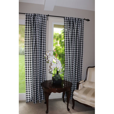 Lombard Room Darkening Curtain Single Panel