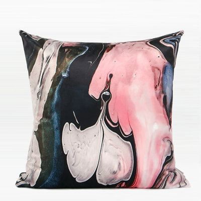  Abstract Oil Painting Digital Printing Pillow Cover