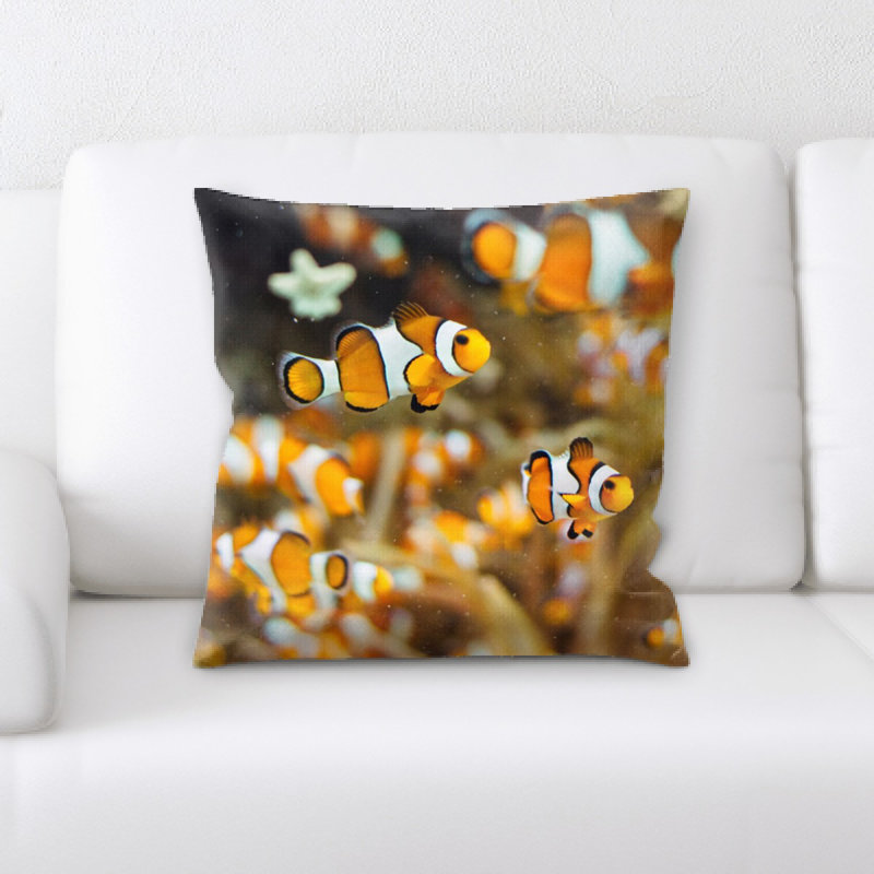 Microsuede Reversible Throw Pillow