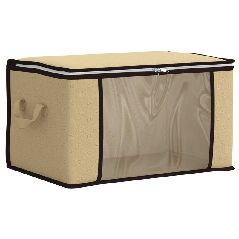 Rebrilliant Storage Bag, 25cm H x 50cm W x 30cm D, Cream