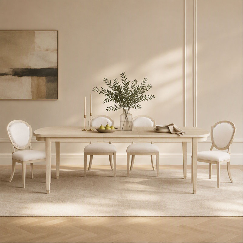 Table de salle à manger en bois d'ingénierie