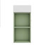 Meuble-lavabo mural 21,6 po avec lavabo et rangement ouvert à gauche-1111216251
