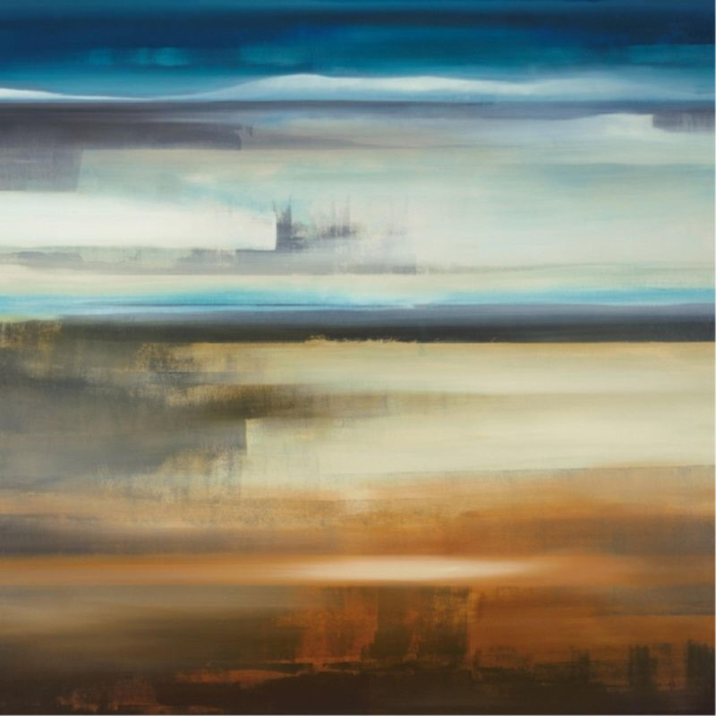 Scape 200 Painting by Chelsea Art Studio, 40" H x 40" W x 1.5" D, Image Brush Gel 