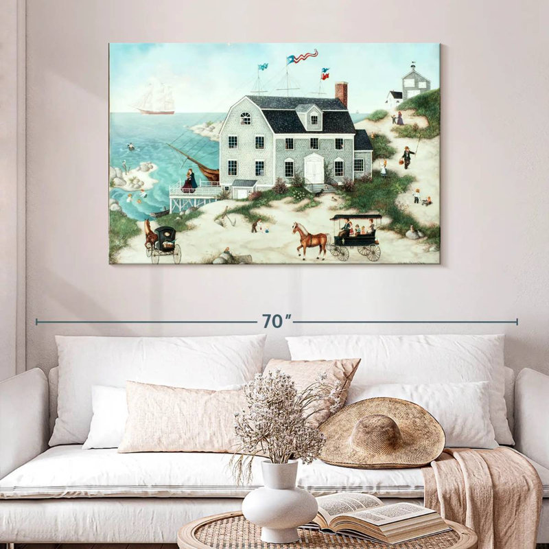 Gillard Home From The Sea, H 32 po x l 48 po