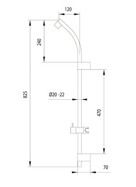 Siobhan Dual Shower Head
