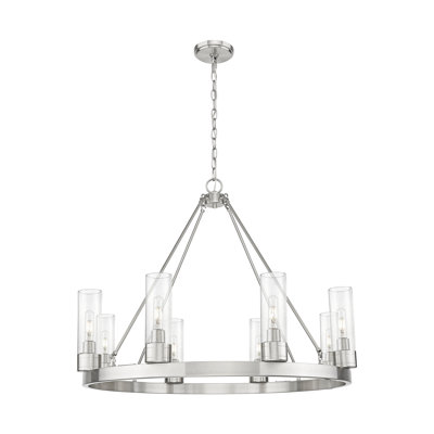 Jaiwan - Lustre 6 lumières avec abat-jour