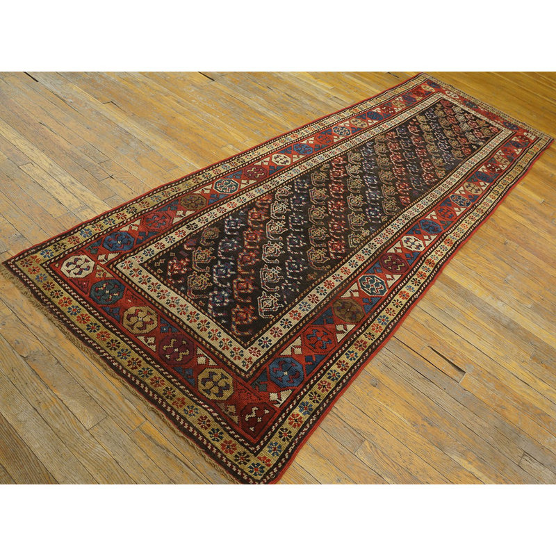 Hand Knotted Wool Geometric Area Rug