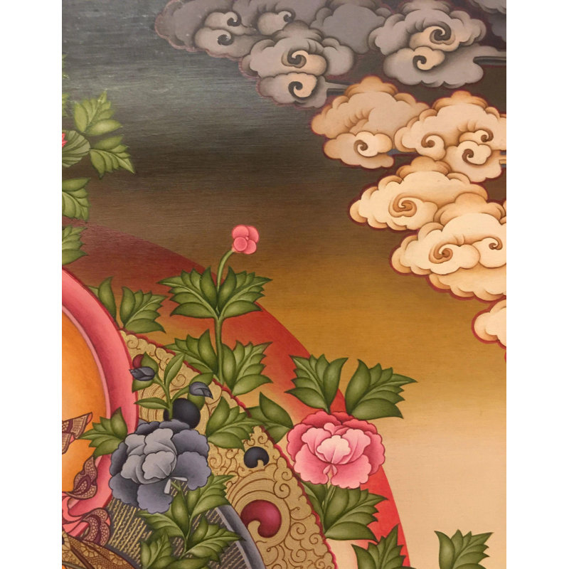 Magnifique Tara blanche (Thangka sans brocart)