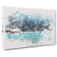 Lake Louise In Banff Canada Watercolour - Wrapped Canvas Print-56657769