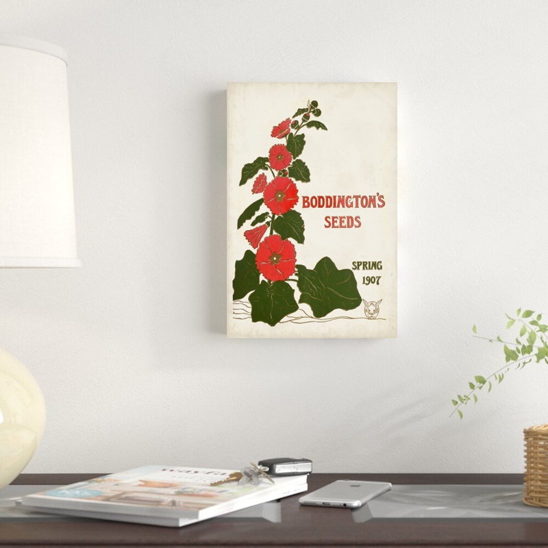 " Antique Seed Packets I " Painting Print, 12" H x 8" W