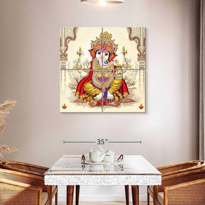 Adella Ganesh Deity, 38" H x 38" W