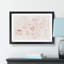 Wall Of Pink Roses Watercolour - Framed Print-56882167-56882168