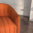 Annelotte Velvet Swivel Barrel Chair-2126226375