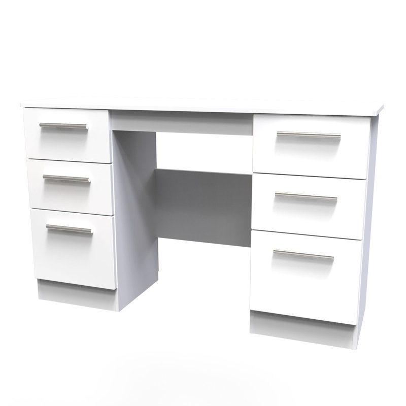 Fully Assembled Yvette Dressing Table, White