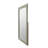 Clifford Silver Gray 44 In. W X 38.5 In. H Modern Rectangle Wood Framed Mirror