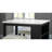 Transitional 3pc Dining : Rectangular Table With Storage, 2 Stools In Black White Ports, Storage &