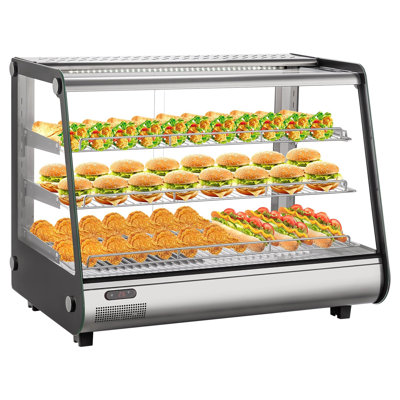 Commercial Food Warmer Display Case, Countertop Warmer Display Case, Commercial Food Warmer