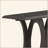 Engineered Wood Entryway Console Table