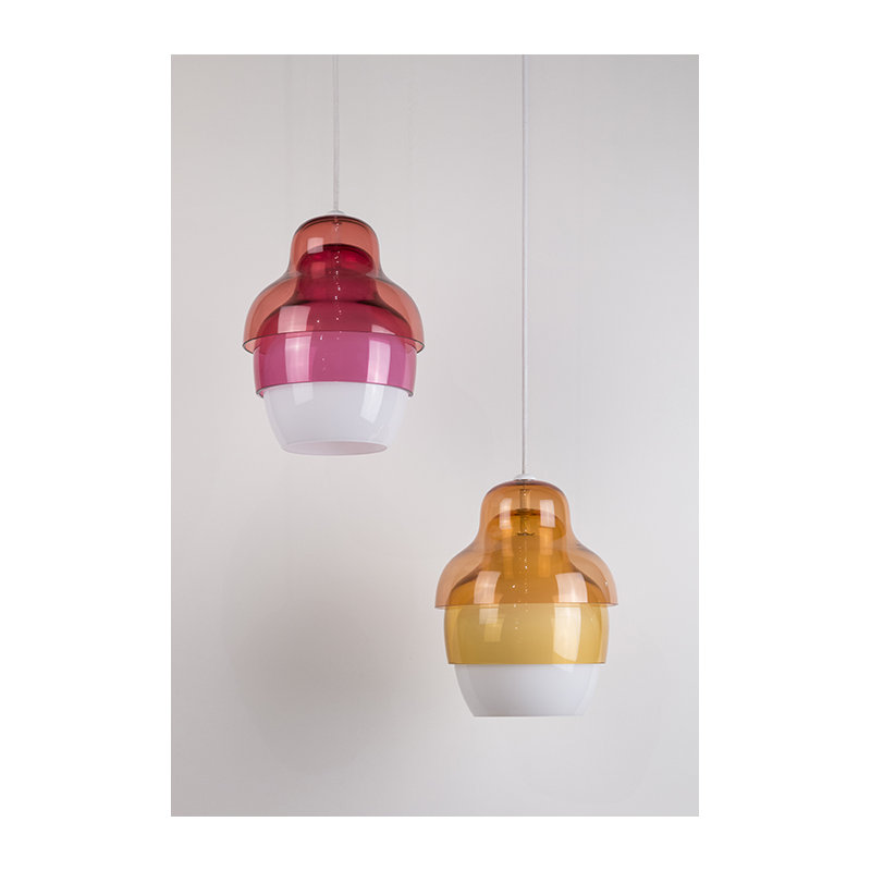 Matrioshka 1 - Light Pendant, Red