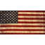 Oversized American Flag Print