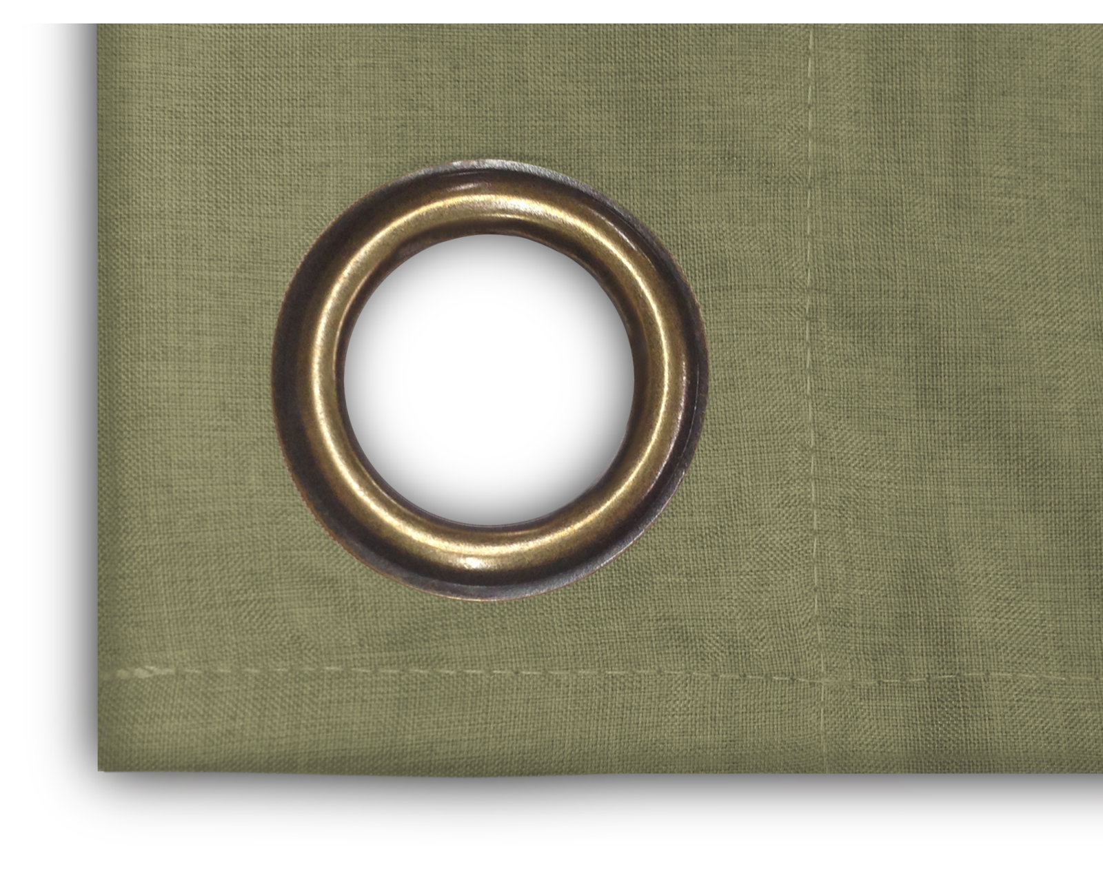 Lakeland Double-Wide Patio Curtain Panel, Spanish Moss