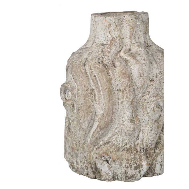 Vase de table, H 9,8 po x l 7,8 po x p 7,8 po