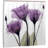 Purple Flower Shower Curtain Set