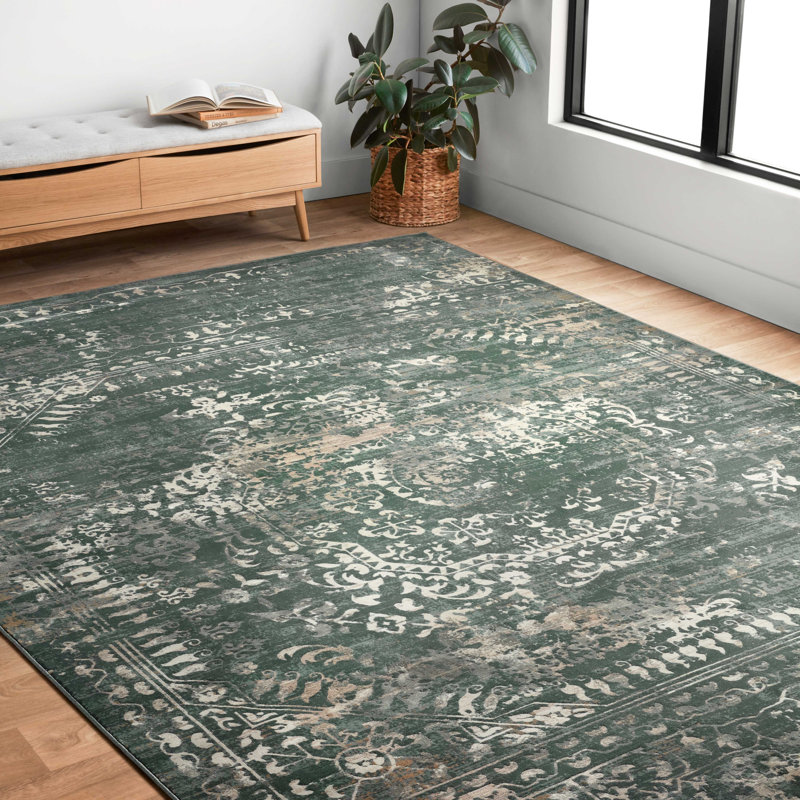 Abella Oriental Indoor Rug, Rectangle 6'7" x 9'2"