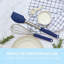 Ensemble d'ustensiles de cuisine en silicone 12 pièces avec poignées en acier inoxydable - Outils de cuisson antiadhésifs et résistants à la chaleur pour la préparation, la cuisine et le service de tous les jours
