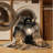Washable Belgian Laekenois Dogs Area Rug-794961063