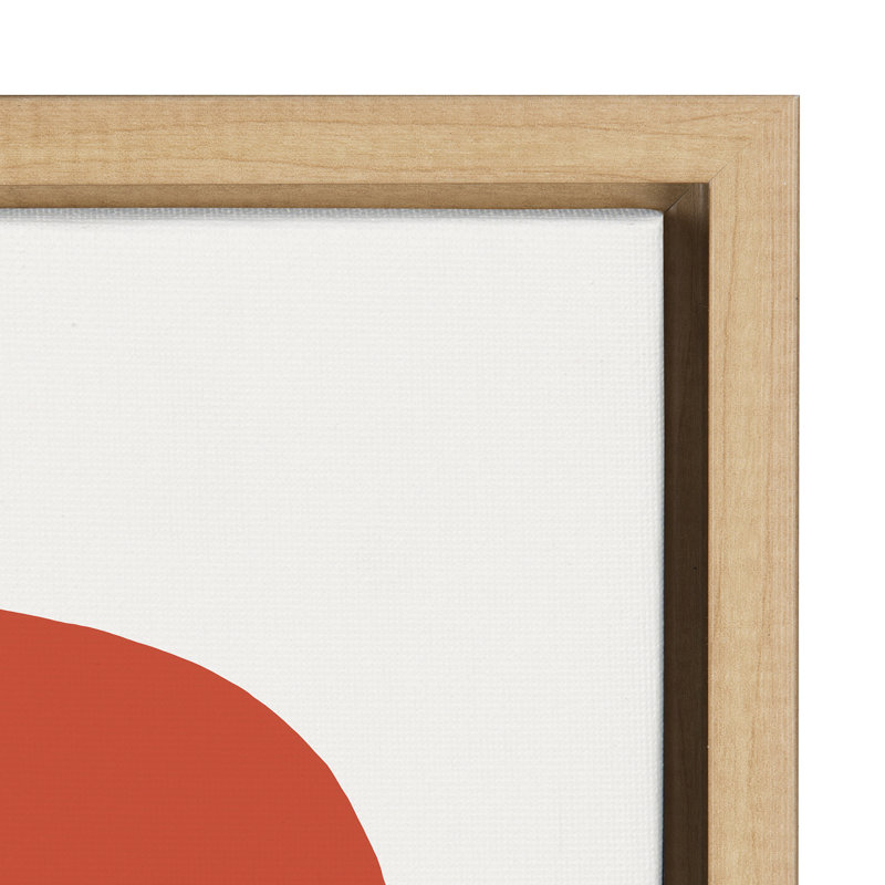 Spring by Kelly Knaga - Floater Frame Graphic Art on Canvas