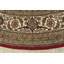 Tapis rouge unique de 9 pi 11 po x 10 pi 1 po