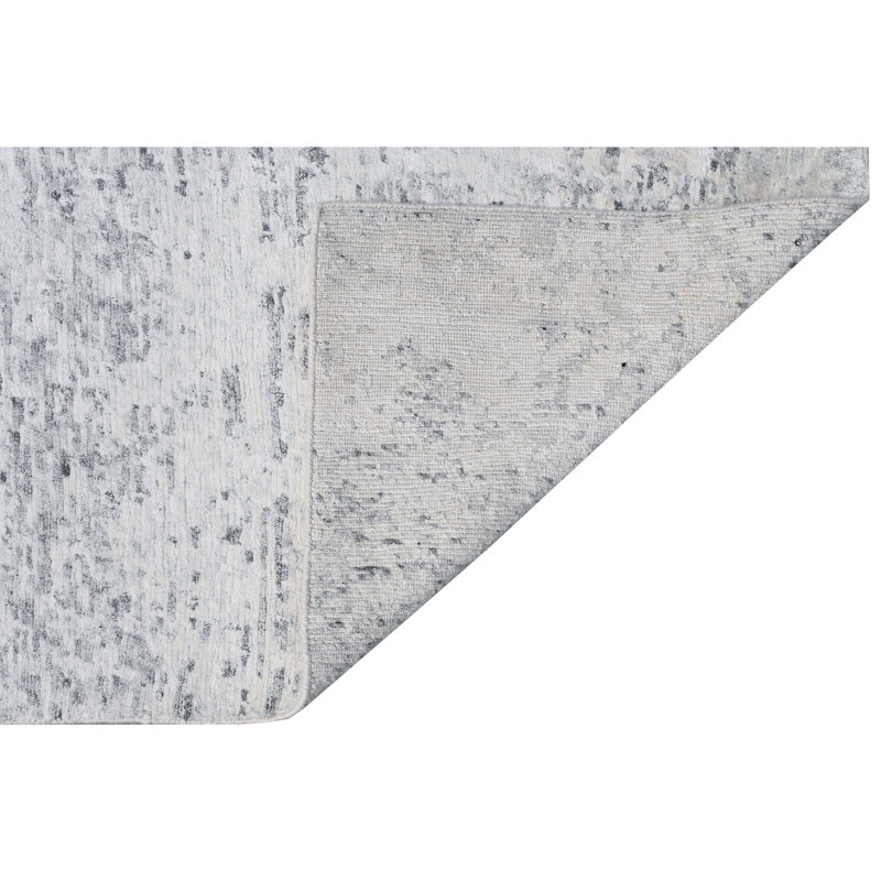 Wool Abstract Indoor Rug, Runner 2'6" x 10'
