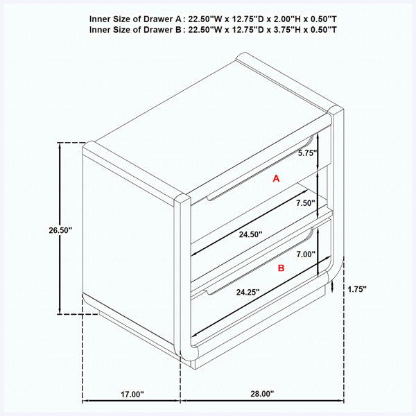 Dimensions du produit