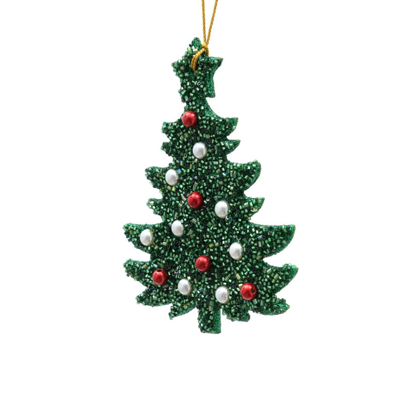 Ornement suspendu LAC ARBRE MULTI LARGE - Multicolore 4 x 0,25 x 5 po