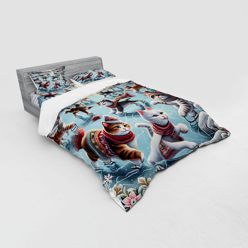 Polyester Duvet Cover, California King Duvet Cover + 3 Additional Pieces